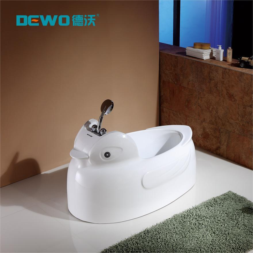 Детская акриловая ванна в форме утёнка 1.2 м