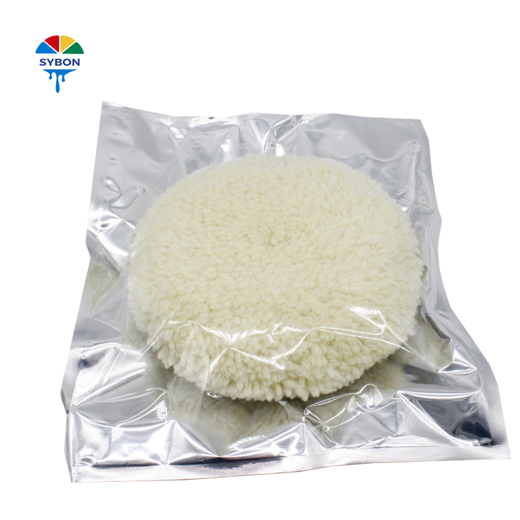 Двусторонняя полировальная насадка из чистой шерсти, 9 дюймов