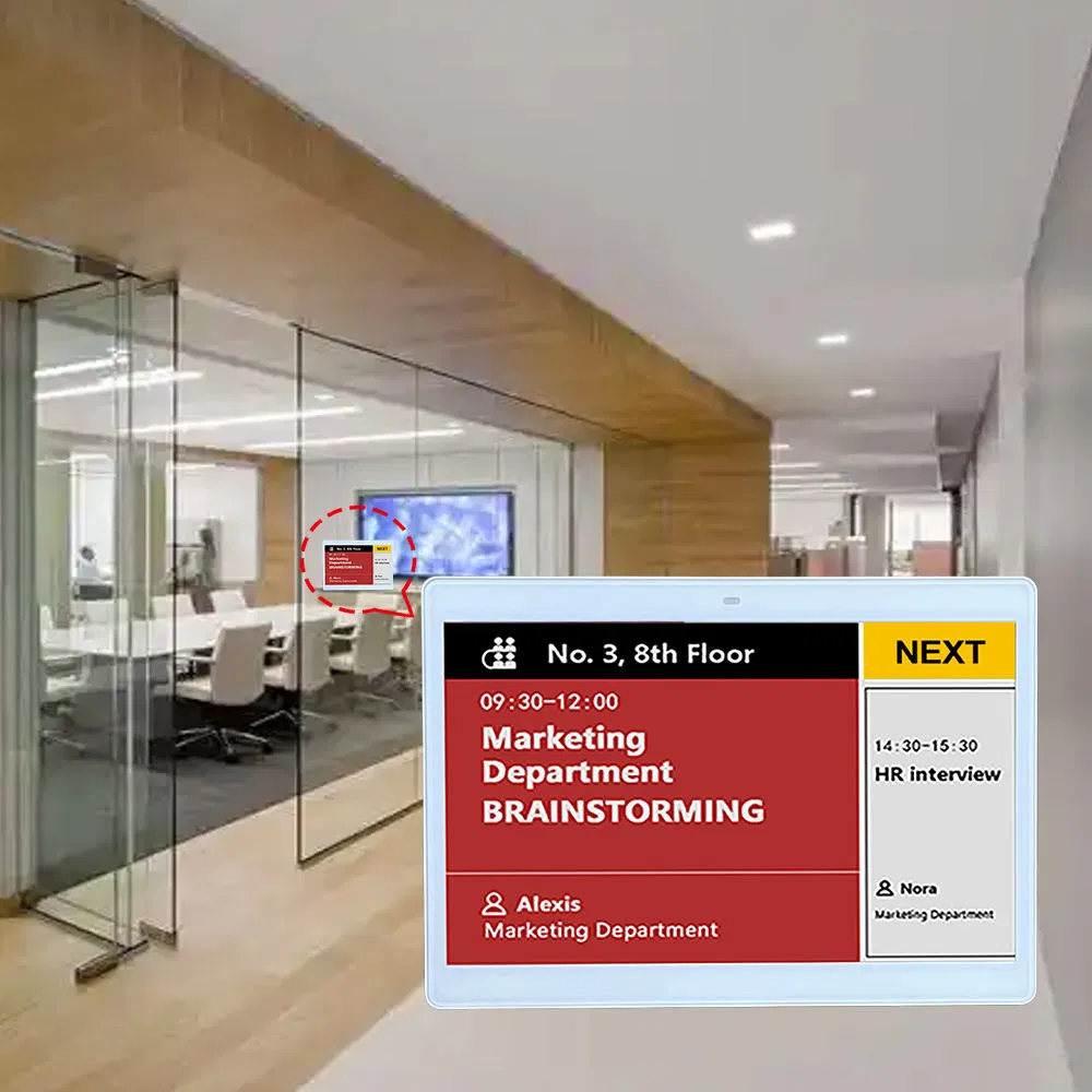 Customized to Sample Large Eink E-Paper Low Power Consumption / Energy Efficient E-Ink Display Module E Ink LCD Display EPD Conference Room Timely Action