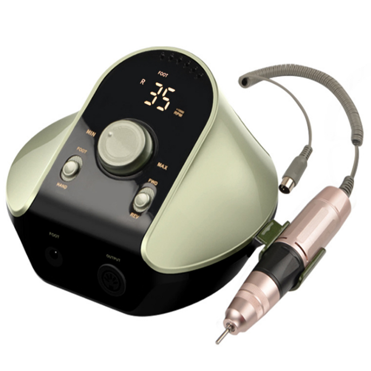 Adjust Direction 35000rpm Electric Acrylic Nail Drill Machine for Home, Nail Art Salon Use
