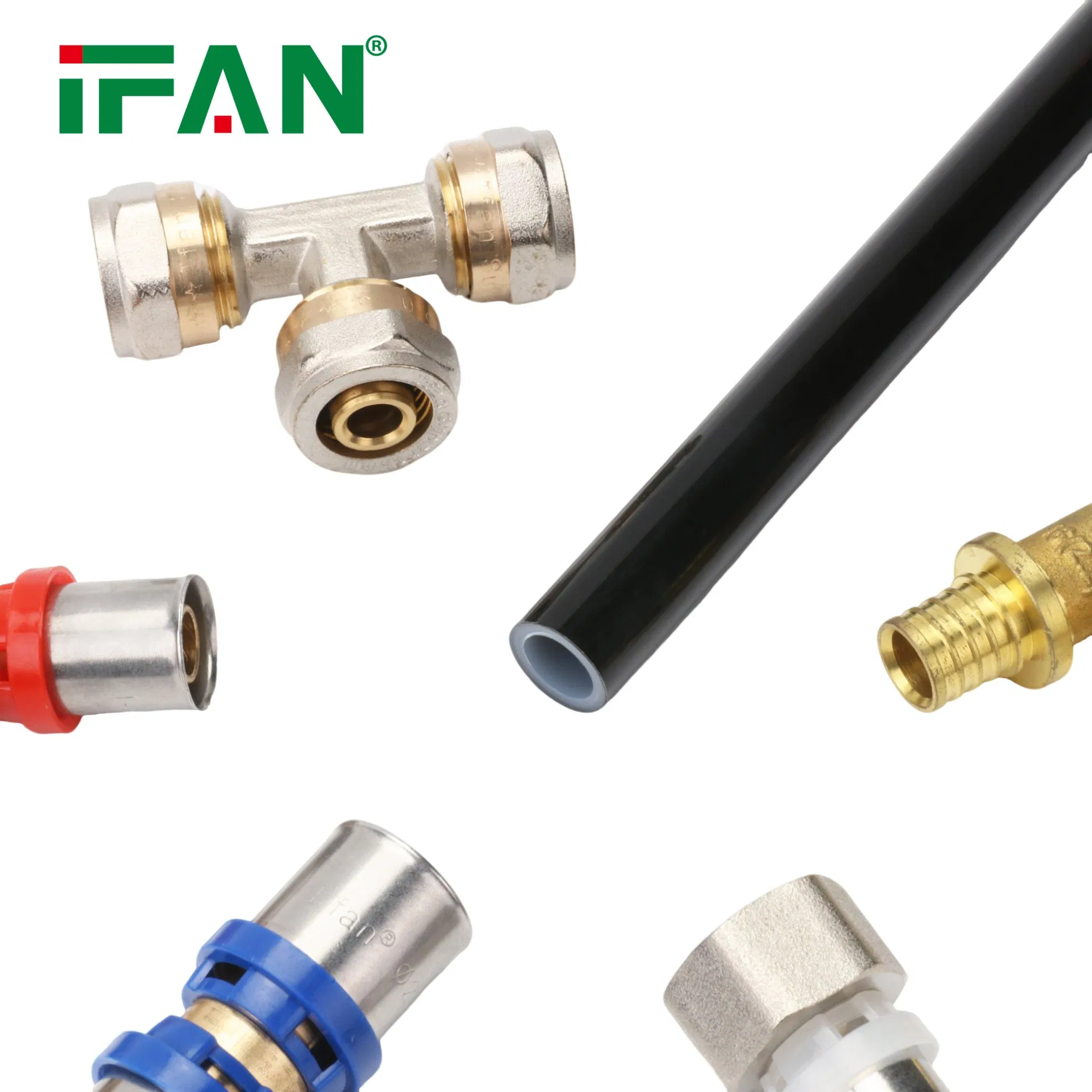 Труба PEX-Al-PEX для теплого пола Ifan ISO 22391, 16-32 мм