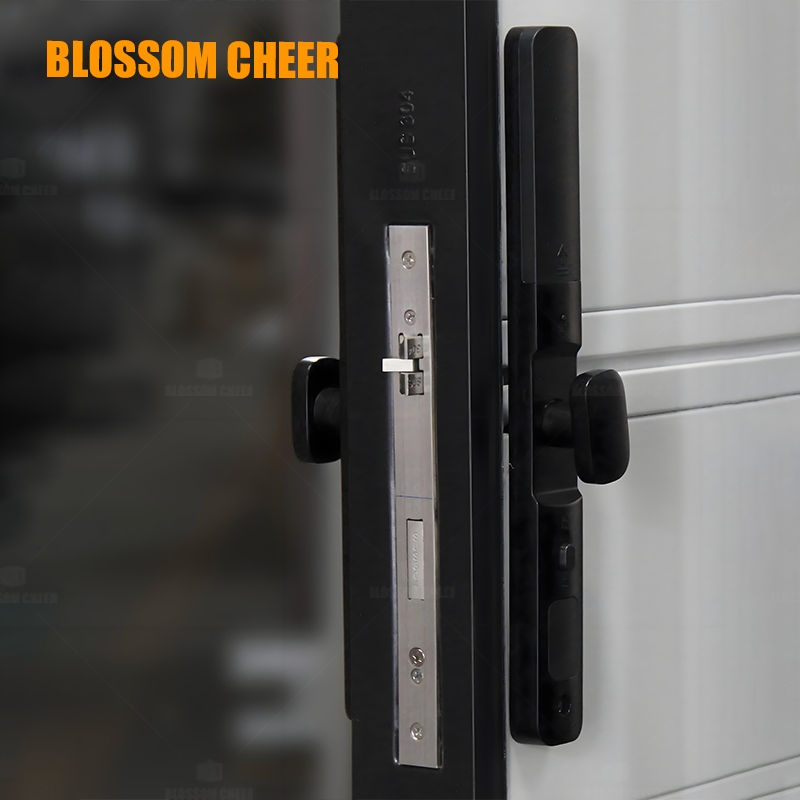 Electronic Waterproof Short Handle Broken Bridge Aluminum Slender Smart Lock