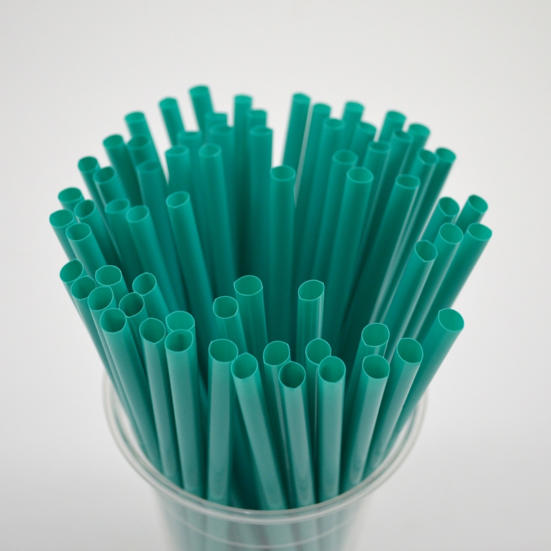 Disposable Eco Friendly Biodegradable Compostable Print on Demand Plastic Straw for Softdrinks