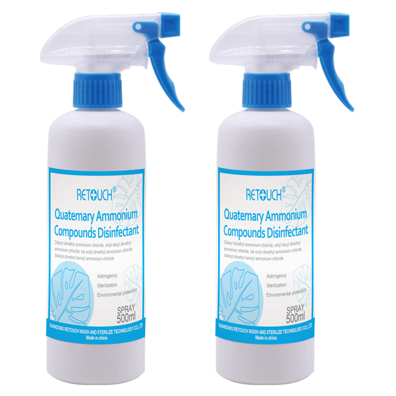 Surface Cleaning Disinfectant Quaternary Ammonium Salt Desinfectante Spray Dispenser Household and School Cleaning