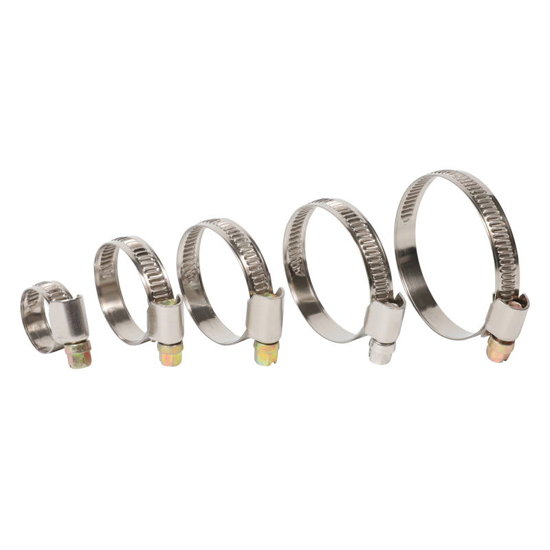 German Type Clamp with Welding Point DIN 3017 9mm Bandwidth 170-190mm