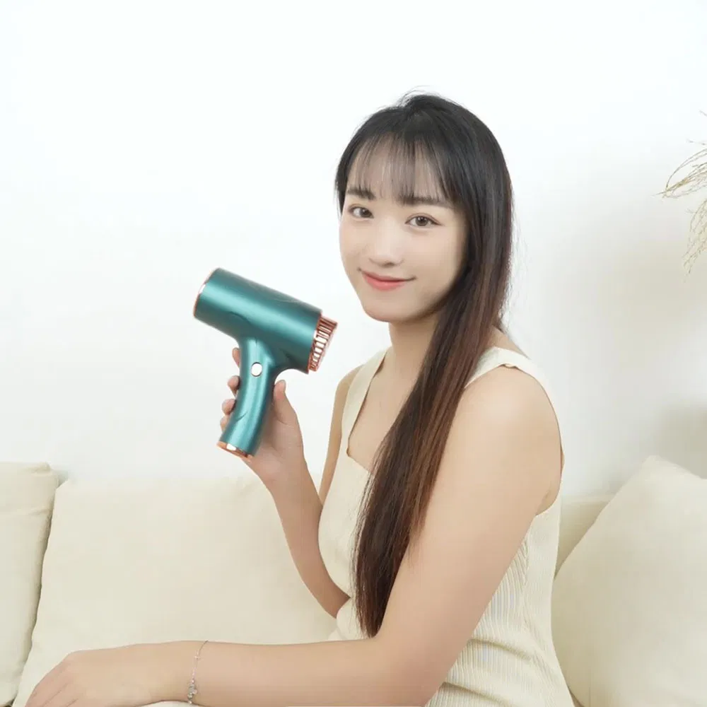 Cross Border Wireless High-Speed Air Cooler Portable USB Salon Tools Hair Dryer