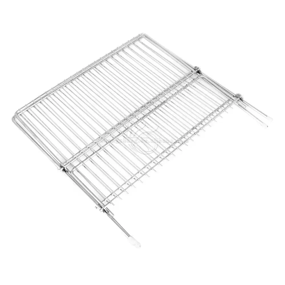 Collapsible Dish Drainer Foldable Dish Drying Rack Plate Rack Stainless Steel Wire Fold Dish Rack
