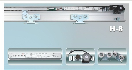 H-8 Heavy Duty Commercial Automatic Sliding Glass Door Operator 500kgs Capacity