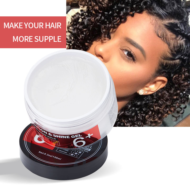 OEM/ODM Hair Wax Private Label Styling Hair Braid Gel Extra Hold Vendor Super Shine Hair Gel for Men Women