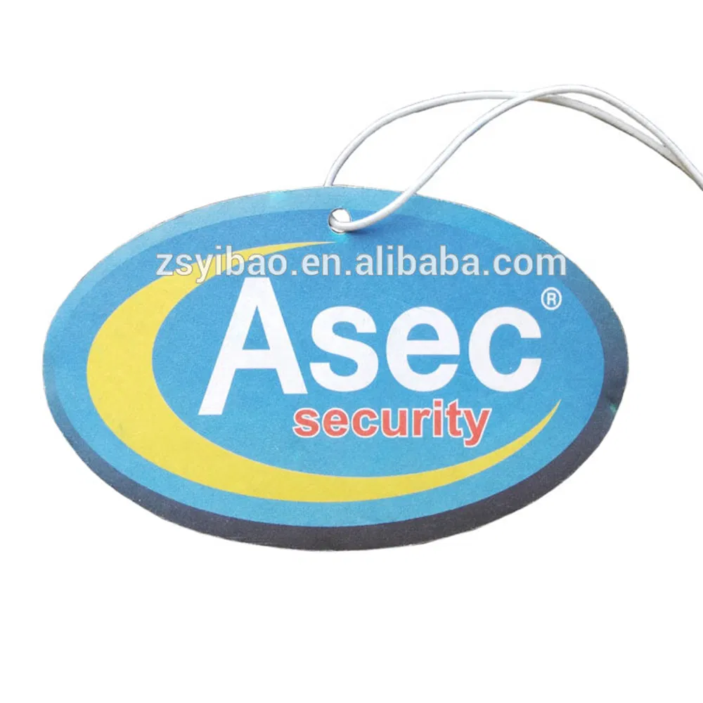 Professional Factory Portable Car Air Freshener with Different Shapes and Scents