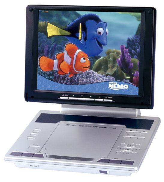 Портативный DVD-плеер с TFT-экраном 10.4 дюйма