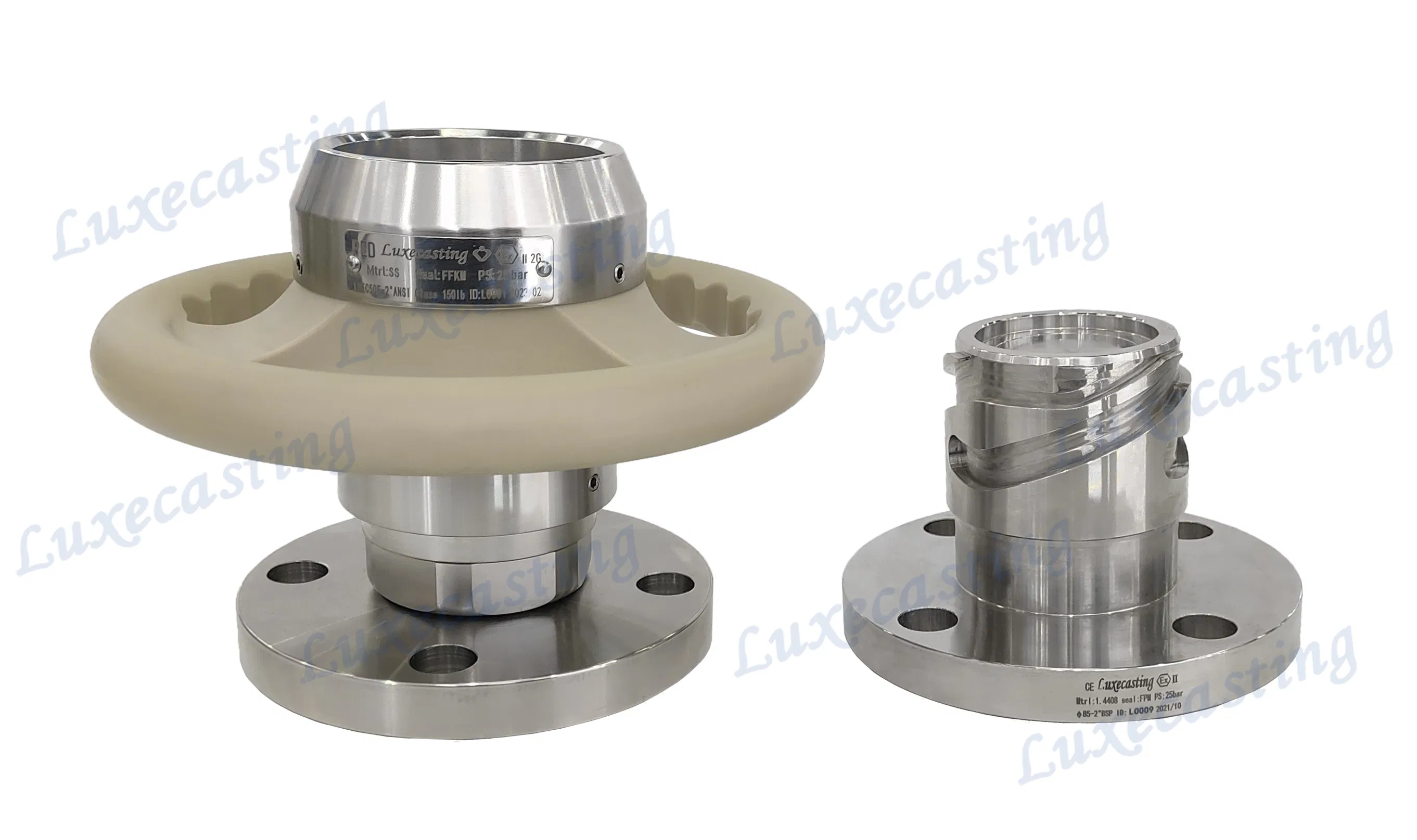 Luxecasting Chemical Coupling with Heavy Duty Male Hose Attachment