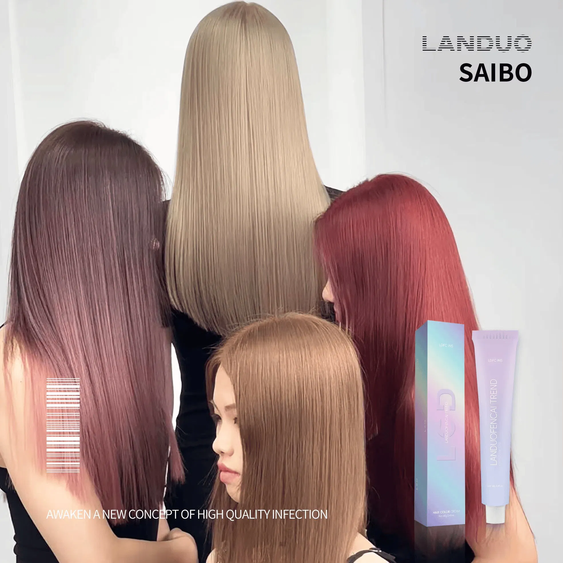 Gentle Hair Color: Ammonia-Free Formula for All Hair Types