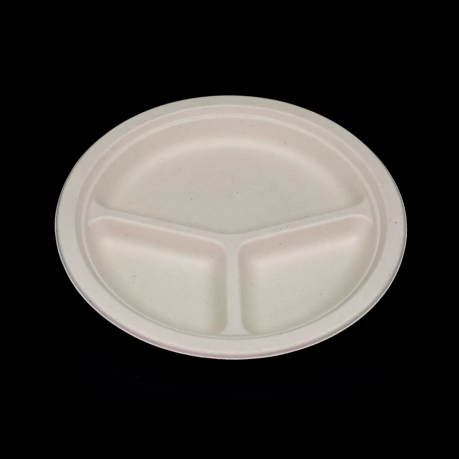 Compostable White Paper Trays for Cooking with 2/3/5 Compartments