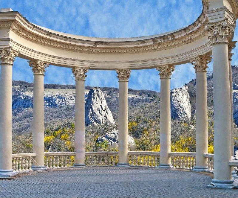 Hand Carved Column Interior Exterior Design Pillars for Sale Garden Pillar