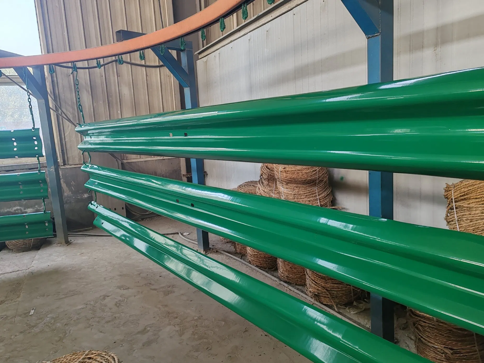 Highway Choice of Post Heights Available Simple to Install Guard Rail Safety Crash Protection Barrier System