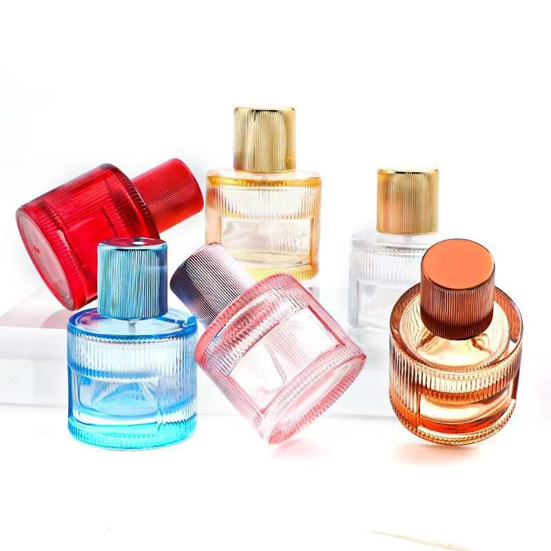 30ml Multi-Color Optional Perfume Bottle with High-Transparency Colored Glass