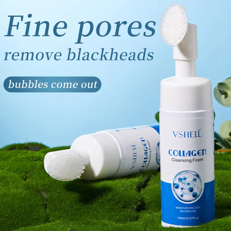 Gentle Organic Rice Water Foaming Cleanser Deep Cleansing Amino Acid Mousse Moisturizing Brightening Function for Face$1.67-2.37