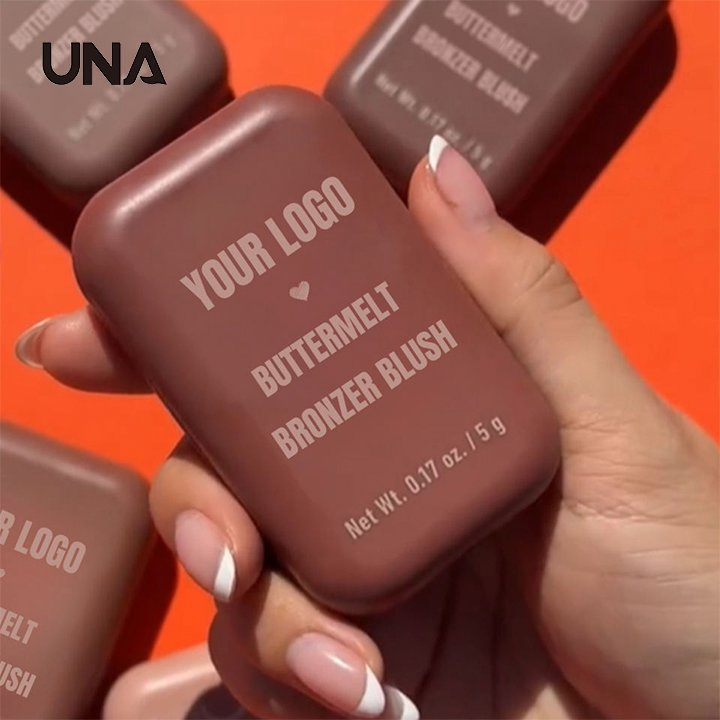 Multi Colors Tanning Long Wearing Matte Natural Blush Bronzer Palette Private Label Contouring Pressed Powder Bronzer