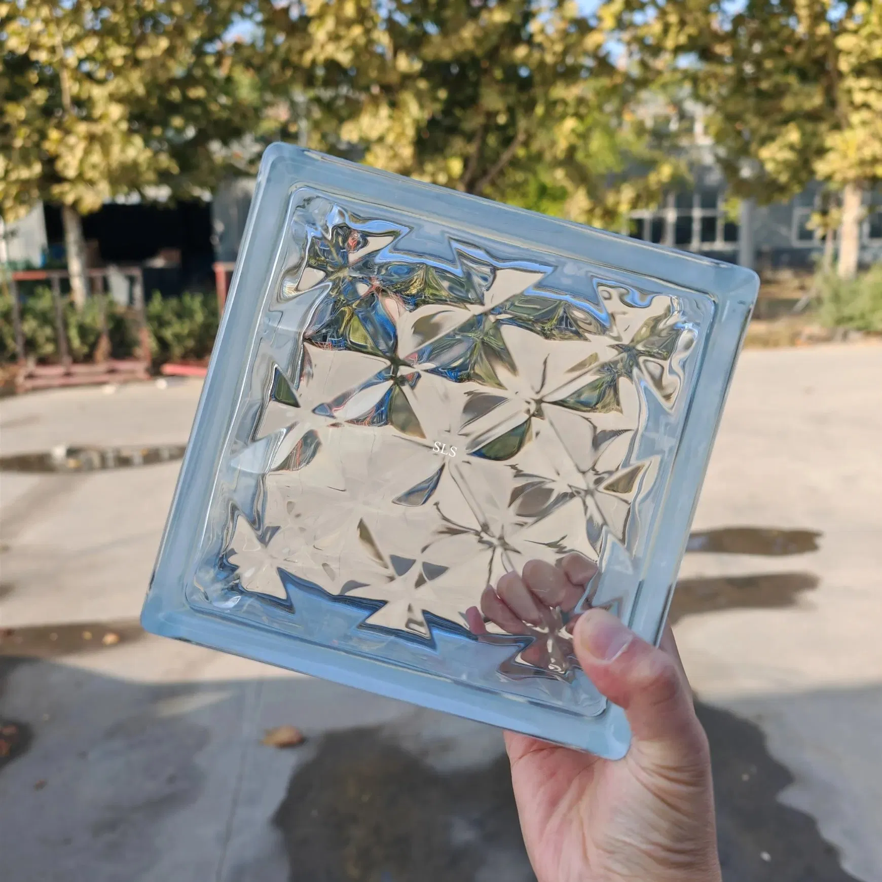 Decorative Glass Brick Block for Bathroom Kitchen Living Room