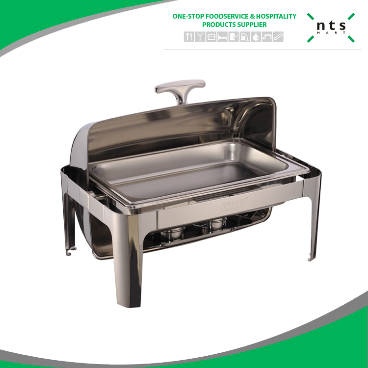 Full Size Roll Chafing Dish Food Warmer Chafing Dish for Hotel Buffet