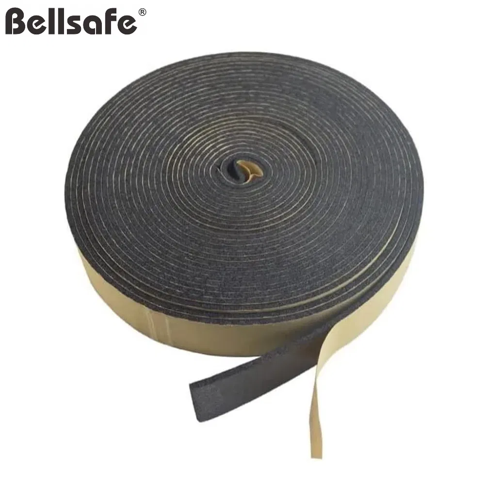 Bellsafe Closed Cell NBR Self Adhesive Rubber Insulation Tape for Pipe Connection