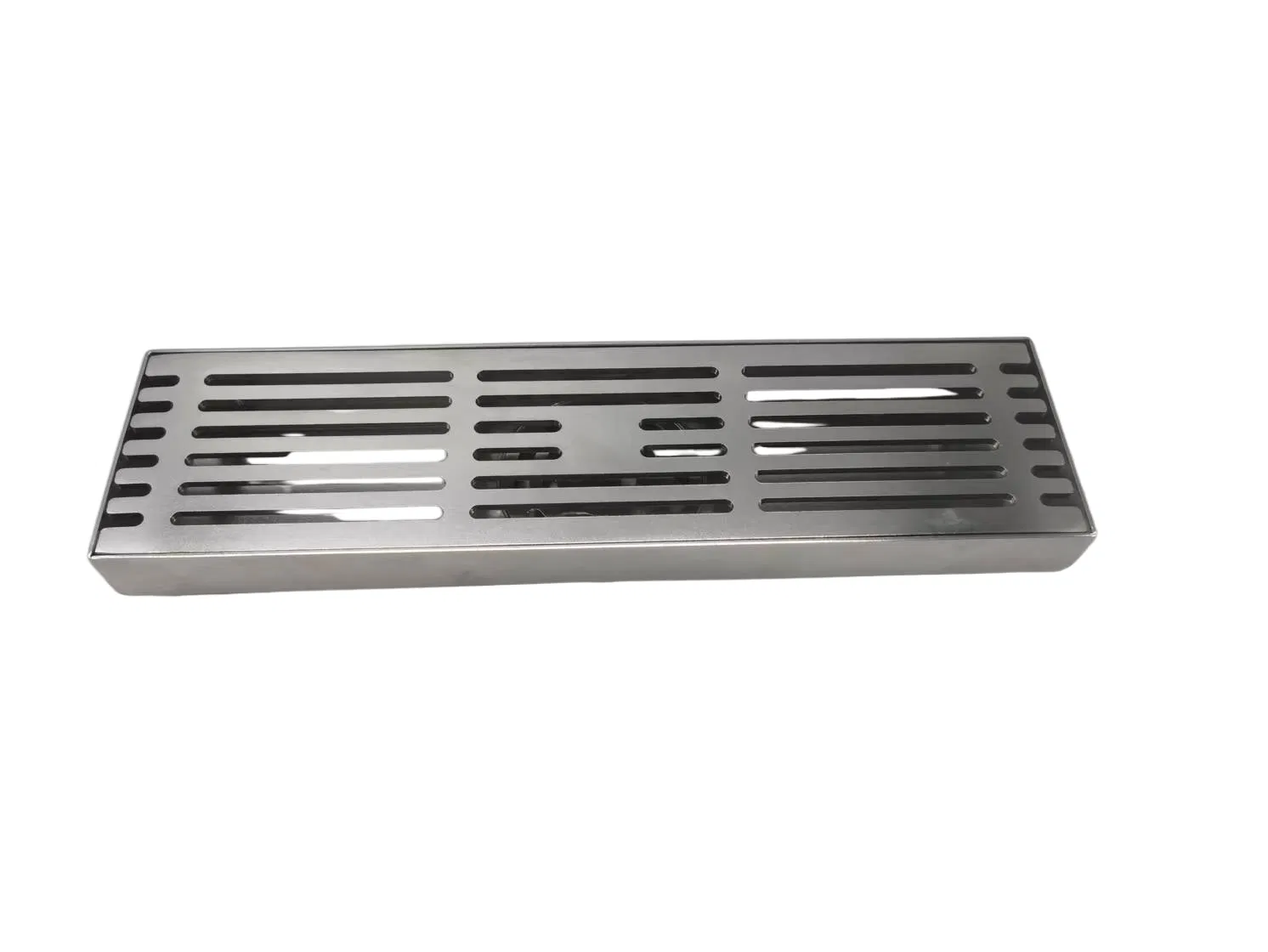 Contemporary Balconies Trough with Stylish Sink Drain in Heavy-Duty Odorless Drain Channel for Home and Commercial Use