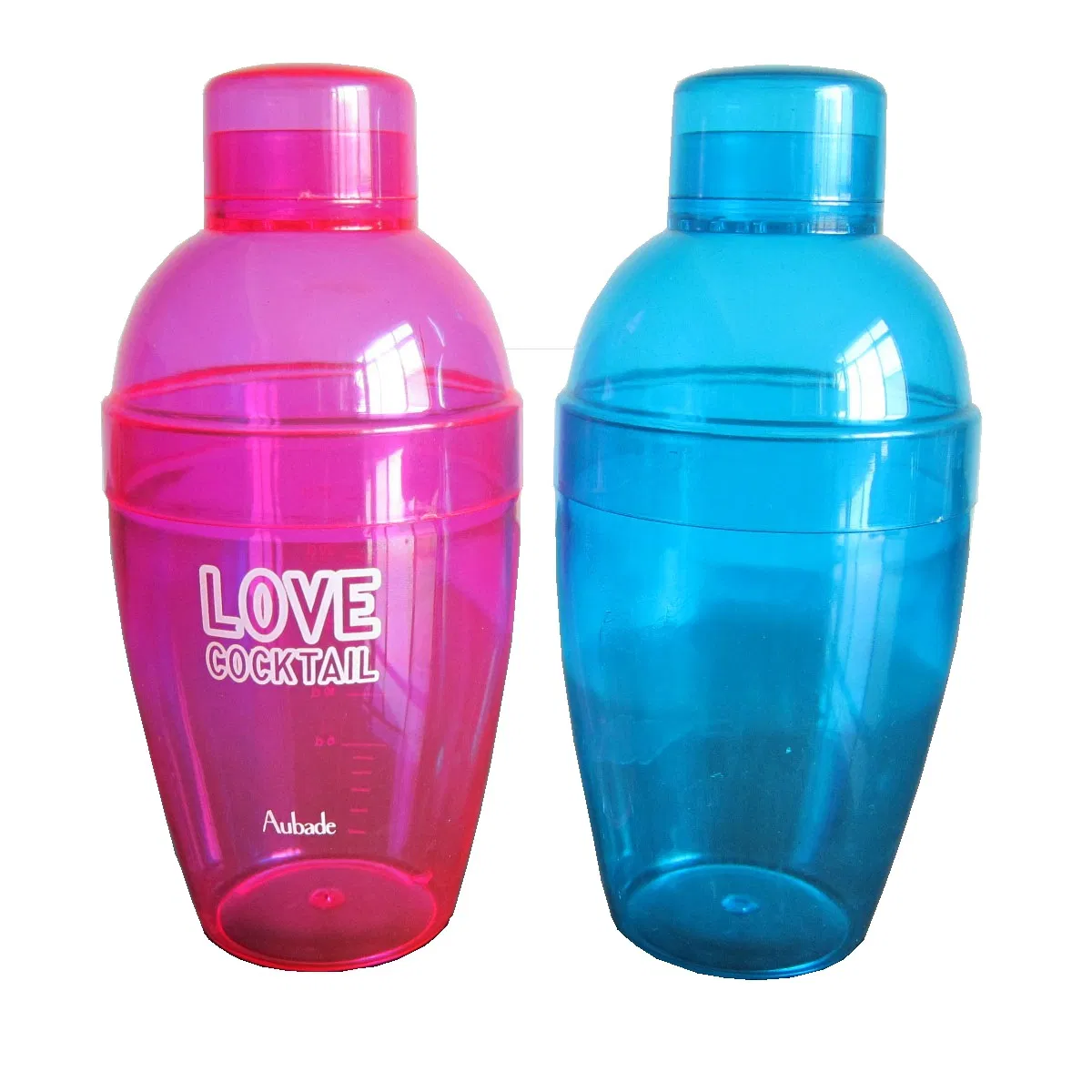 Шейкер для коктейлей пластиковый 180 мл со стрейнером