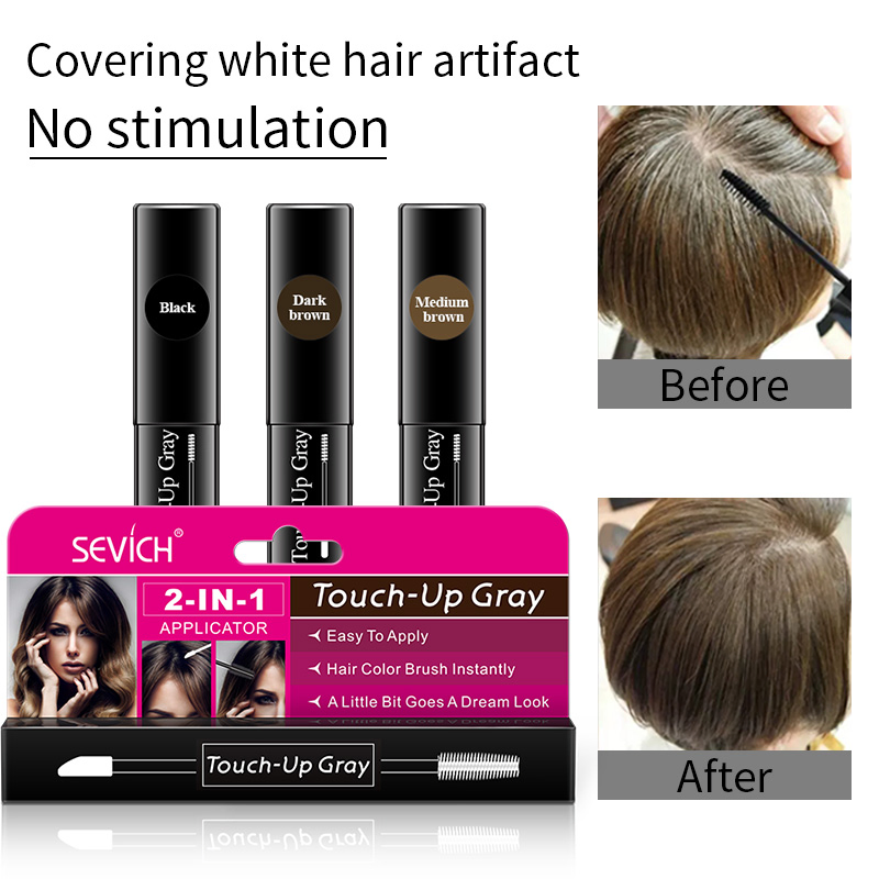 Wholesale Brightening Hair Dye Pen Color Temporary Stick Hairs Touch up Pens