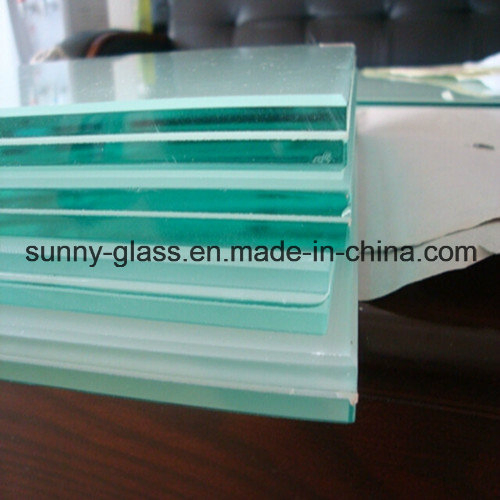 6.38-42.30mm Laminated Glass / Sandwich Glass / Safety Glass