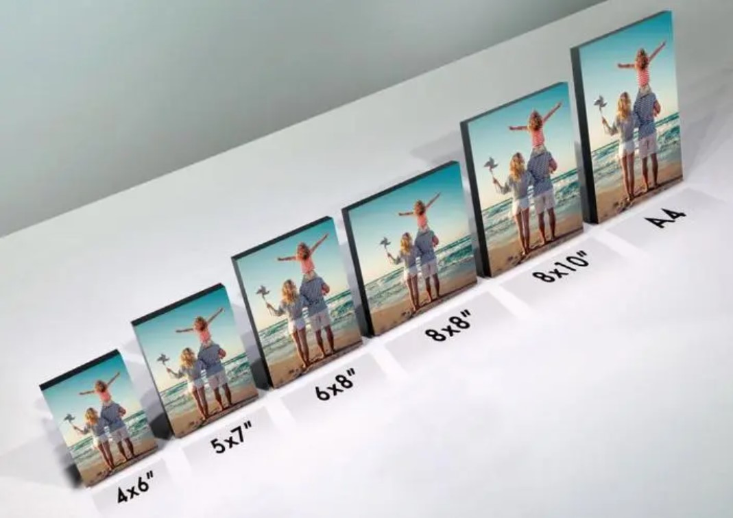 MDF Wooden Photo Blocks Tabletop or Wall Display Decoration for Photos, Painting