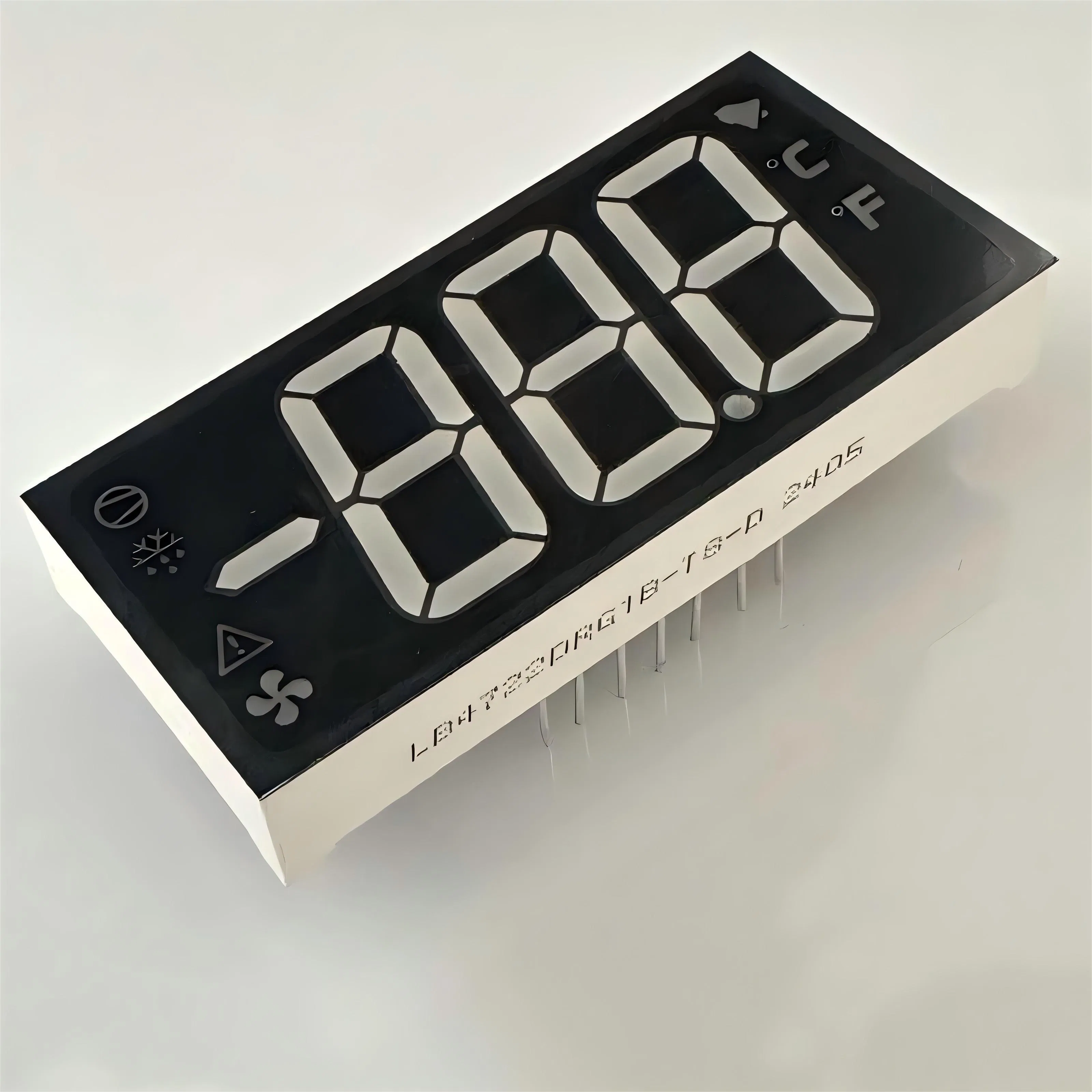 Ultra Bright Customized 3 Digit 7 Segment LED Display for Refrigerators