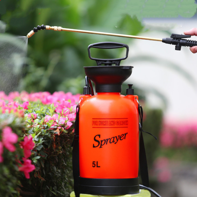 3L 5L 8L Garden Lawn Plastic Manual Air Pressure Sprayer Foggers Mist Hand Spray Bottle