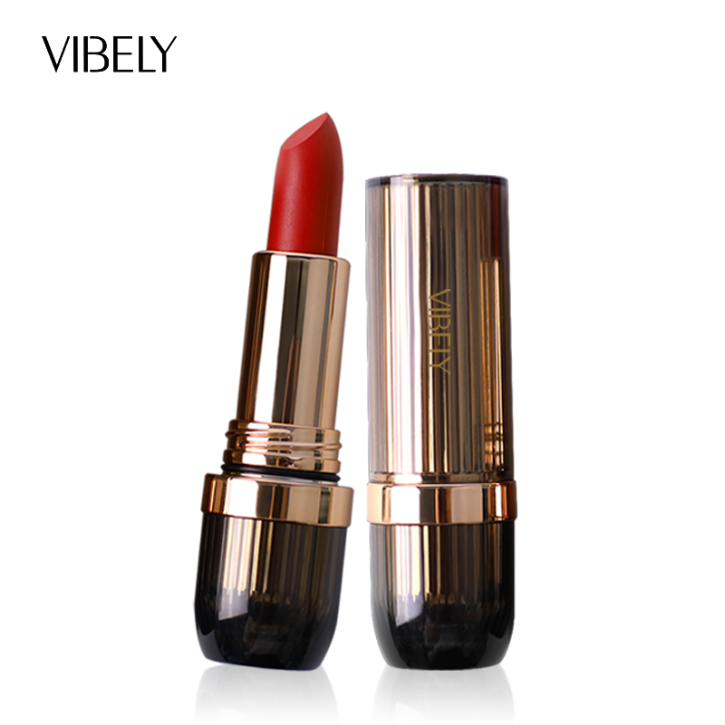 Wholesale OEM Organic Waterproof Lasting Mud Vegan Matte Lipstick Private Label Custom Logo Lip Stick