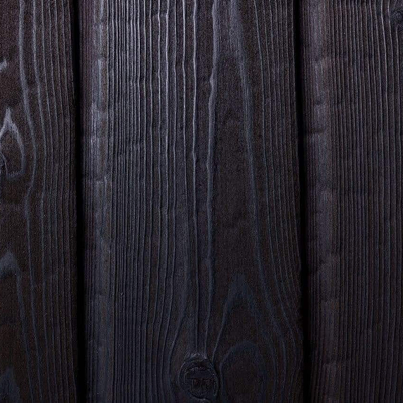 Tailored- Design Color Eco-Friendly Cost Effective Brushed Embossedpattern Wall Panels Knot Free Thermowood Shou Sugi Ban for Residential and Commercial