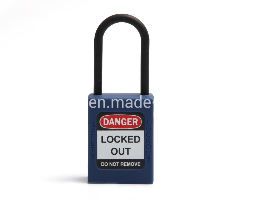 Lf-8531n Slim Shakle Safety Padlock, Insulation Shackle, Diameter of Shackle 4.5mm