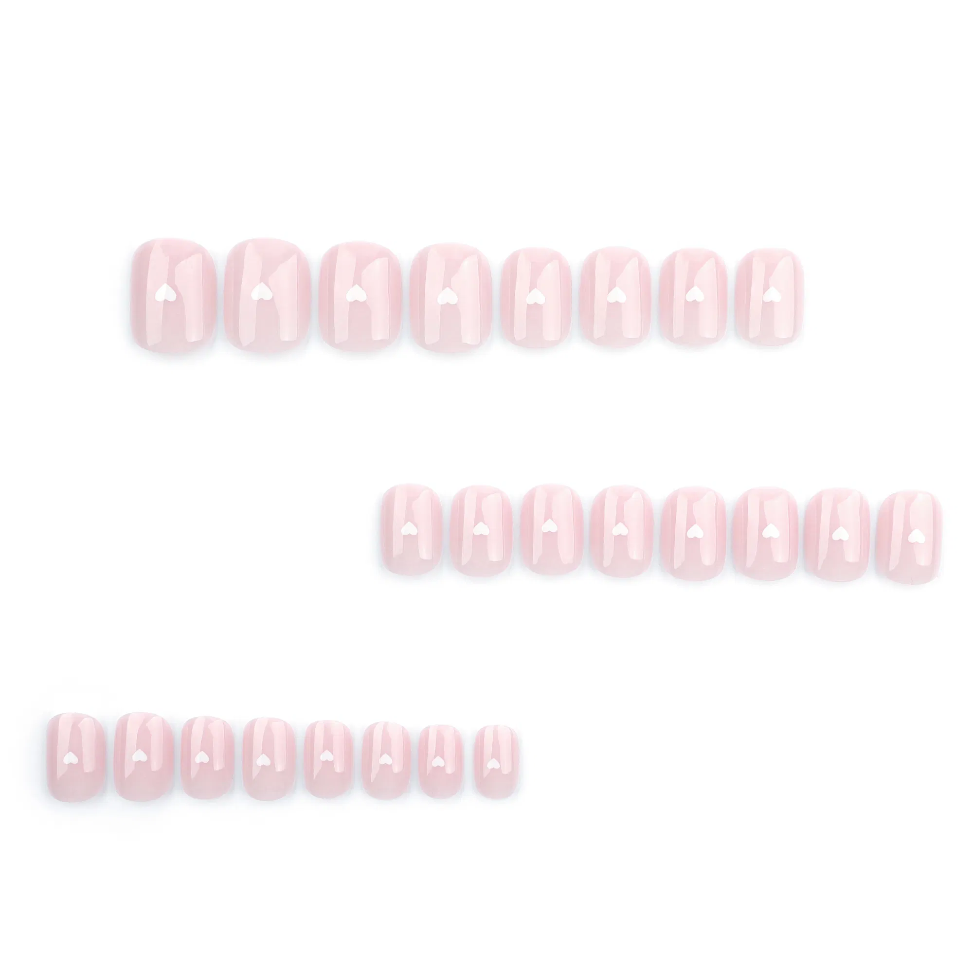 OEM Design Artificial False Nails Natural Square Press on Fake Nail