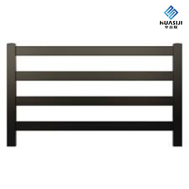 Hsj Heavy Duty Vinyl Horse Fence and Farm Fence Available 2/3/4/5 Rails, with 4 Color Choices. White Horse Fence, Tan, Clay and Gray PVC Horse Fence