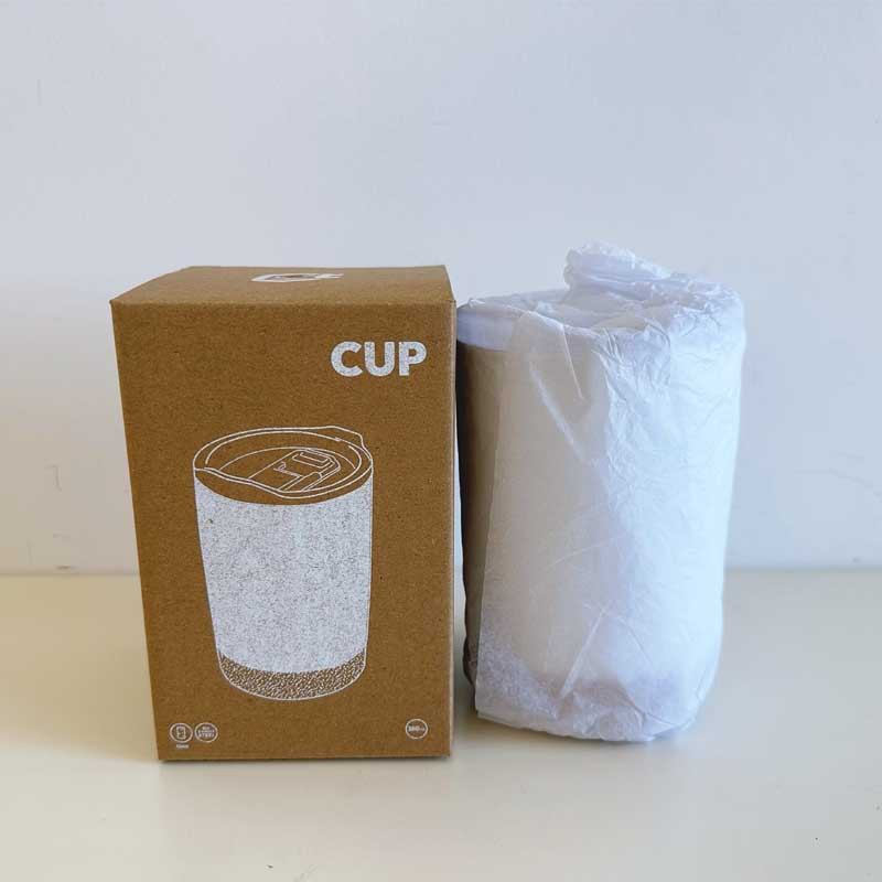 European Style Natural Cork Wood Bottom with Spoon Insulated Food Storage Jar