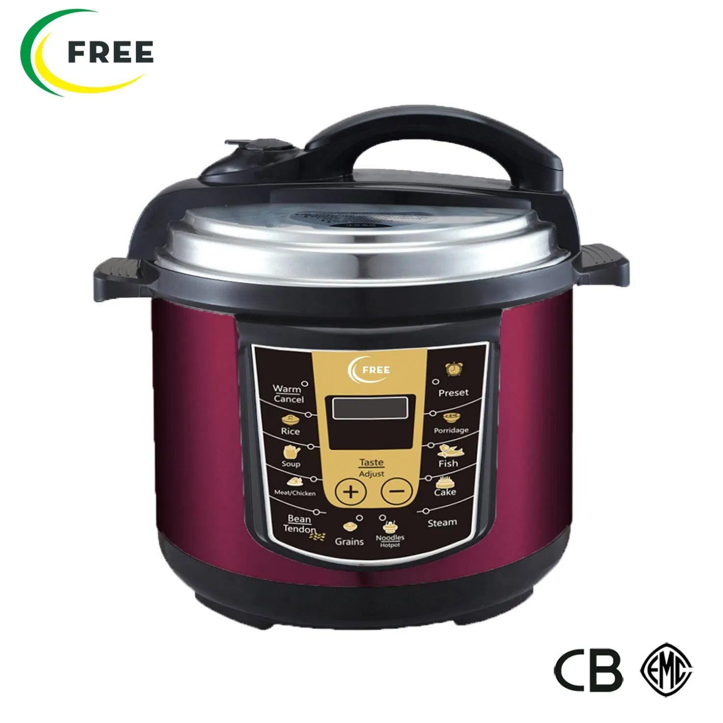 6L Soup Cooker Stainless Steel Rice Cookers Large Capacity Electric Pressure Cookers