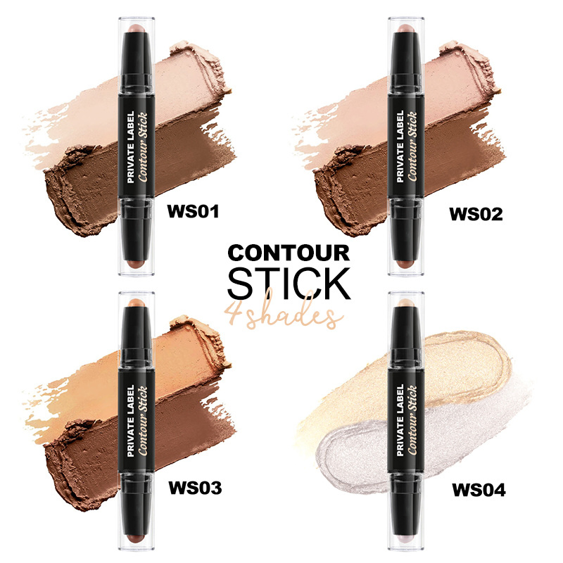 Matte Bronzer Vegan Highlighter Private Label Concealer Cream Contour Stick for Woman