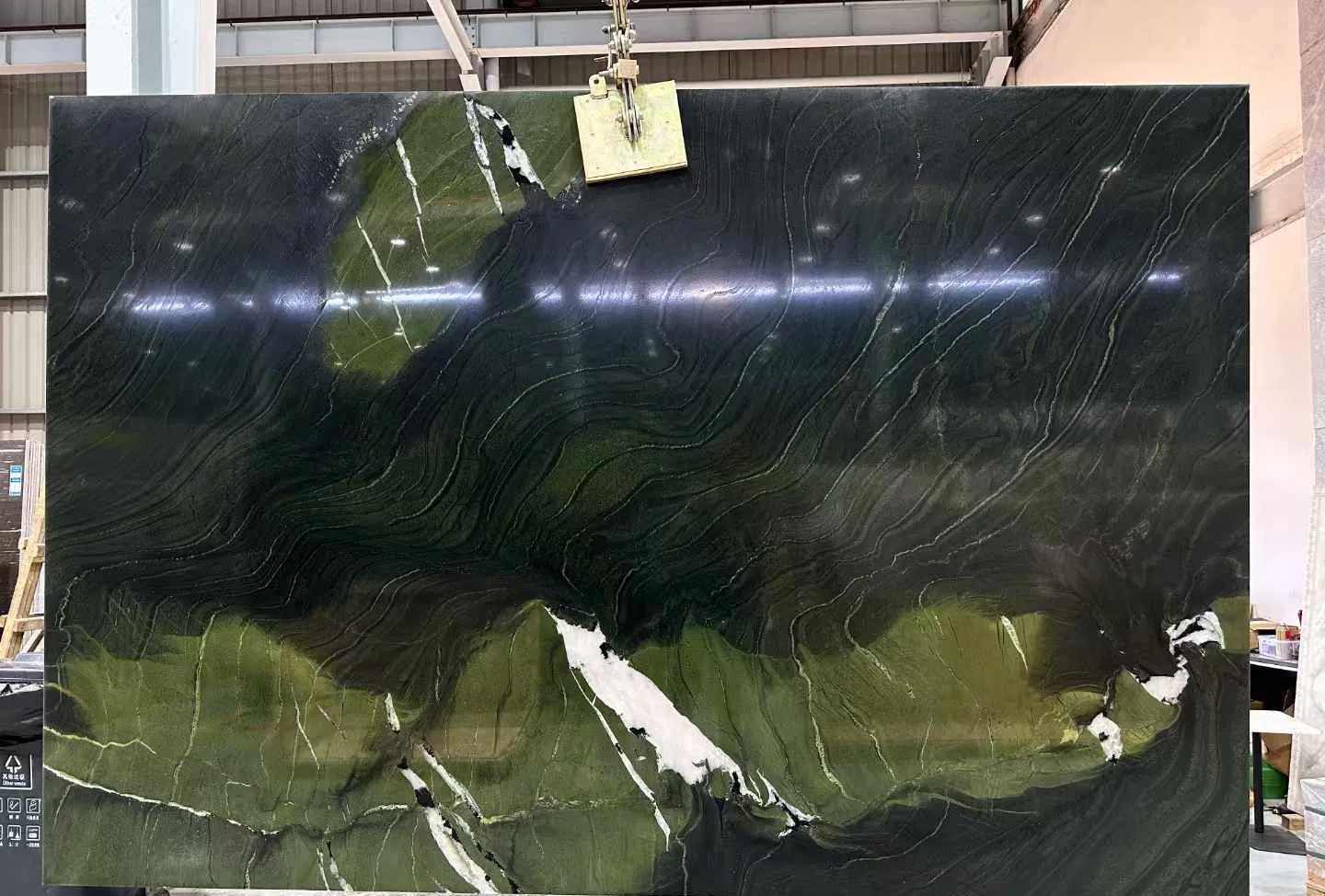 2024 China Green Natural Marble Background Wall