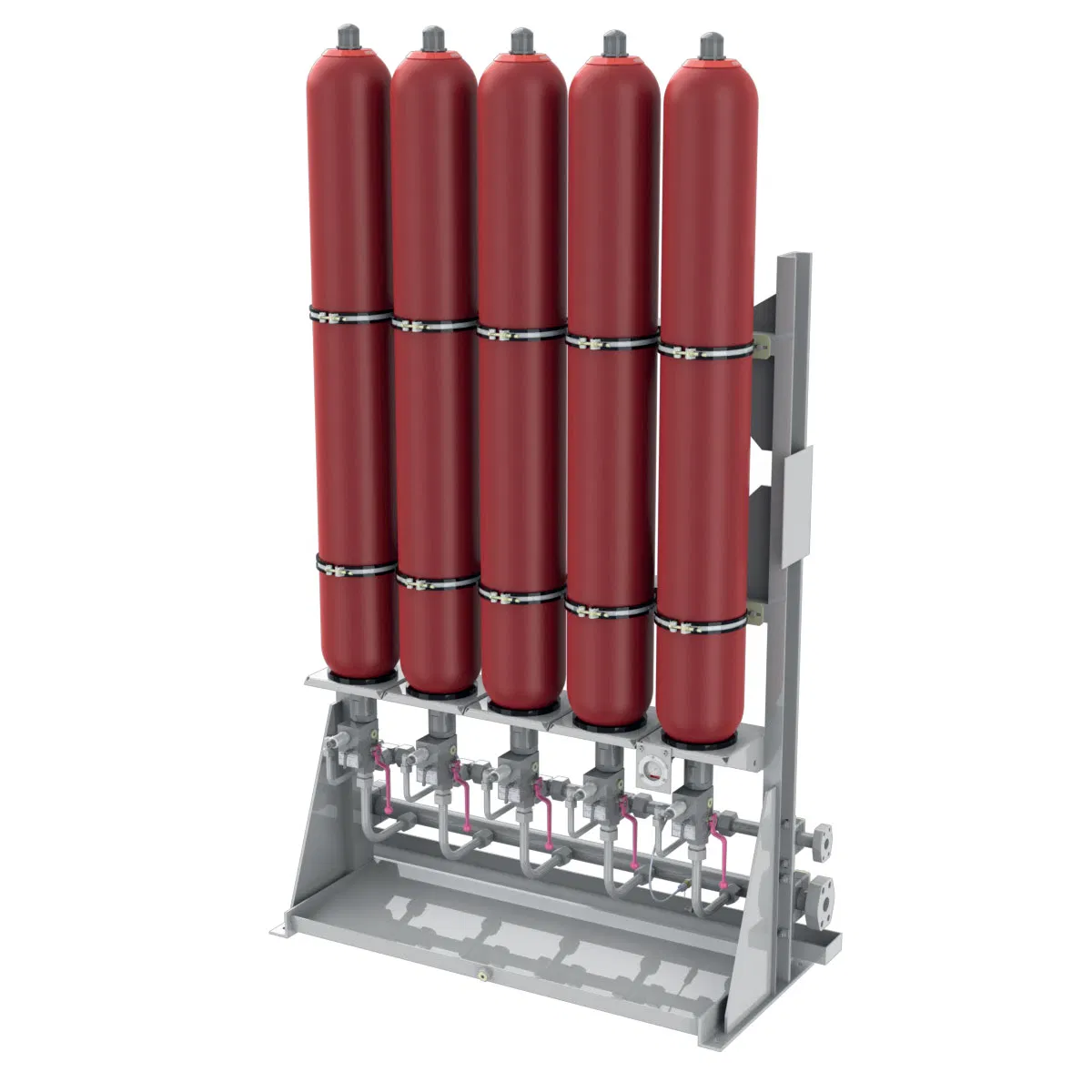 Hydraulic Piston Bladder Diaphragm Accumulator Station for Energy Accumulation