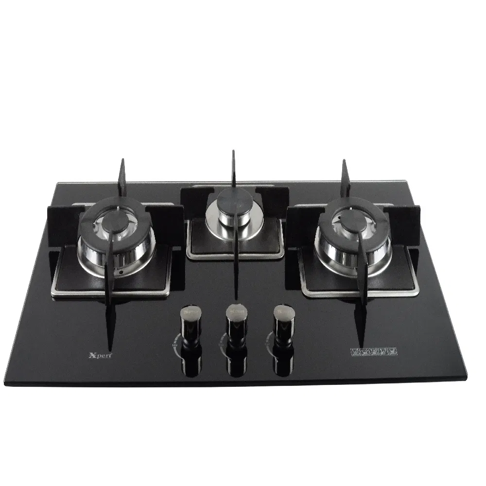 Home Appliance Kitchen Use Gas Hob 3 Burner with Advanced Sabafu Burner Design