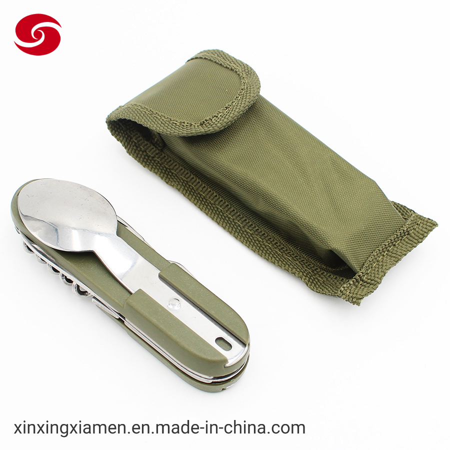 Reusable Stainless Steel Cutlery Sets Foldable Stainless Steel Tableware