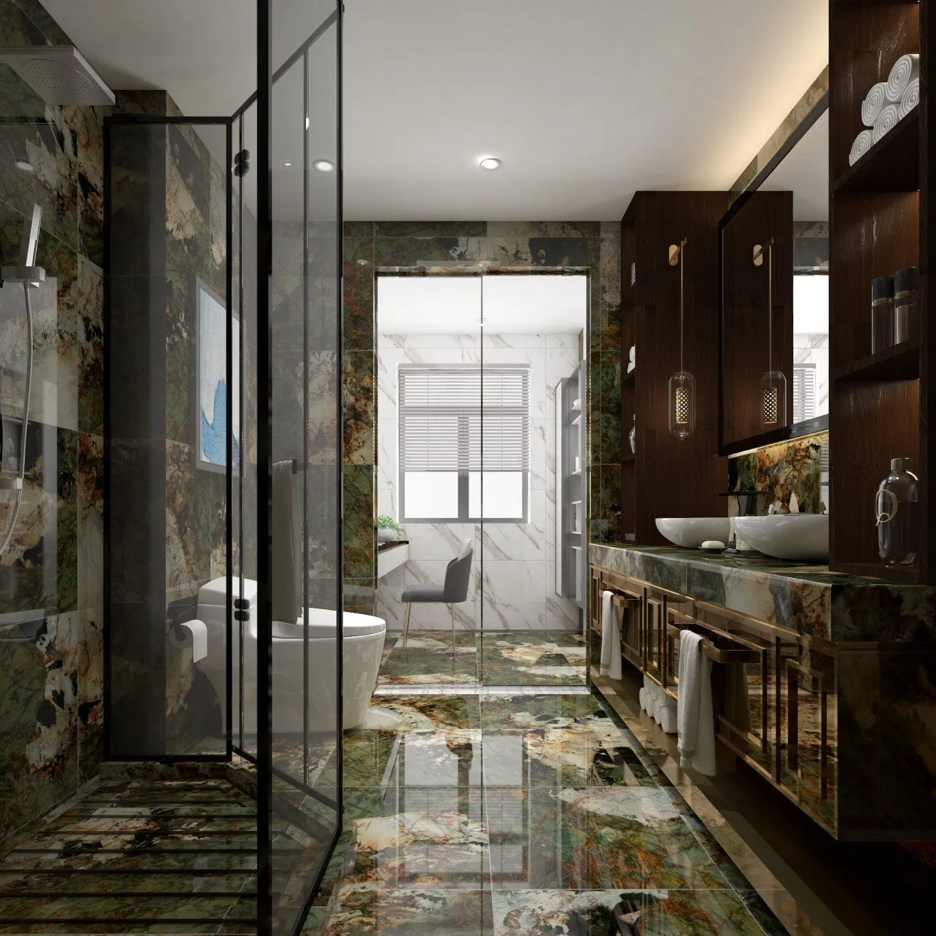 Xs613td Foshan High Glossy Porcelain Polished Marble Glazed Vitrified Floor Tile