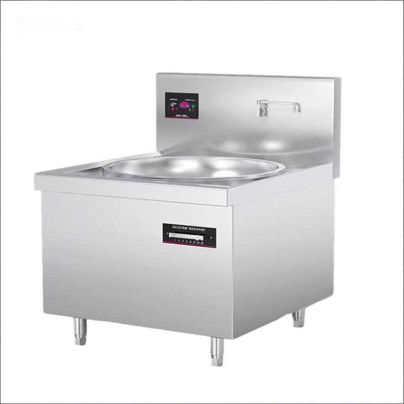 Stainless Steel Food Factory Cast Iron Wok Stand Electric Stove for Restaurant