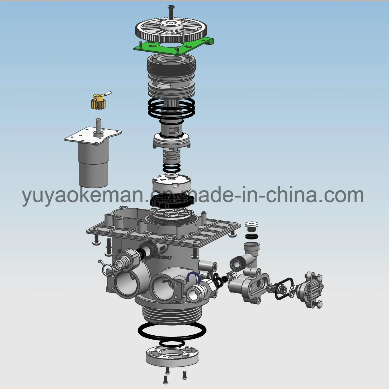 Domestic Use Pure Water Softener with Automatic Control Valve