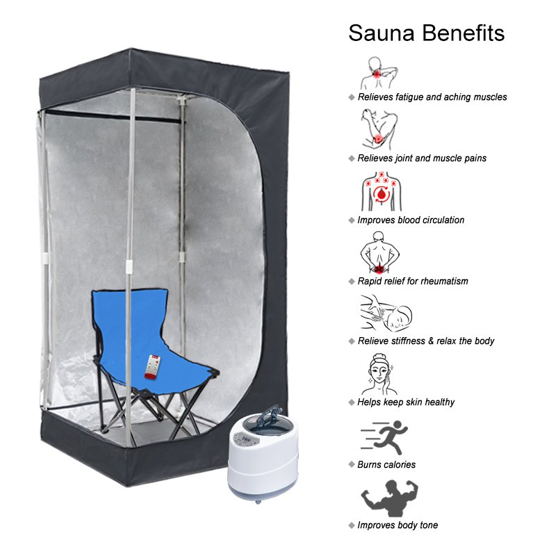 Reliable Portable House Use Wet Steam Factory Price Square Sauna Tent