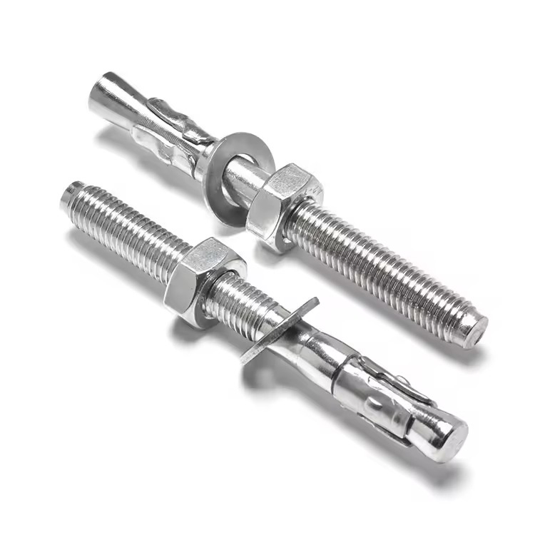 A2 A4 SS304 M6 M8 M10 Expansion Hex Washer Nut Sleeve Bolt Anchor Stainless Steel Concrete Wedge Anchor